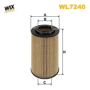Eļļas filtrs WIX WL7240