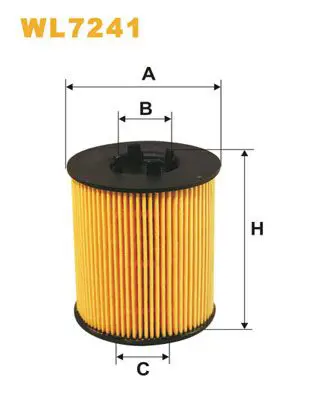 Eļļas filtrs WIX WL7241