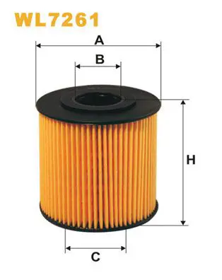 Eļļas filtrs WIX WL7261