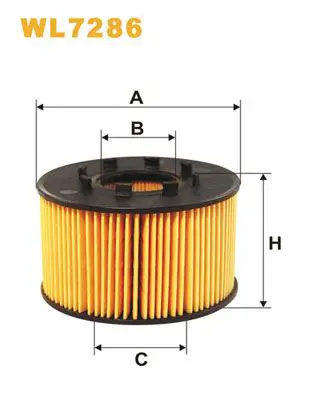 Eļļas filtrs WIX WL7286