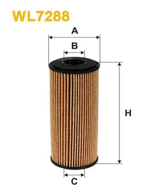 Eļļas filtrs WIX WL7288