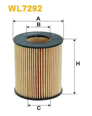 Eļļas filtrs WIX WL7292