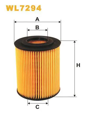 Eļļas filtrs WIX WL7294