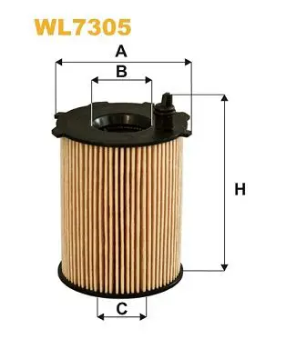 Eļļas filtrs WIX WL7305