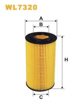 Eļļas filtrs WIX WL7320