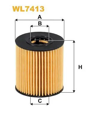 Eļļas filtrs WIX WL7413
