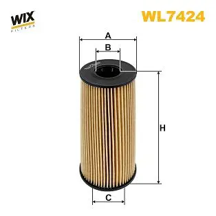 Eļļas filtrs WIX WL7424