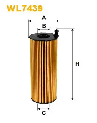 Eļļas filtrs WIX WL7439