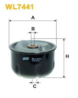 Eļļas filtrs WIX WL7441