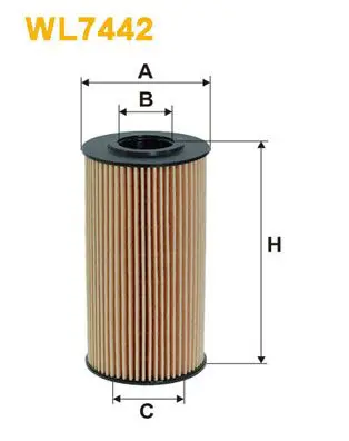 Eļļas filtrs WIX WL7442