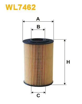 Eļļas filtrs WIX WL7462