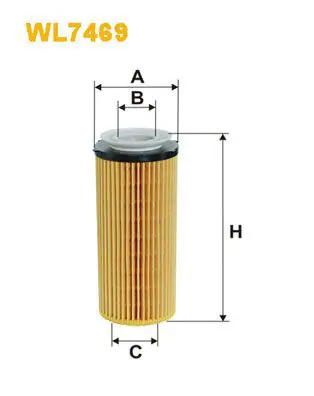 Eļļas filtrs WIX WL7469