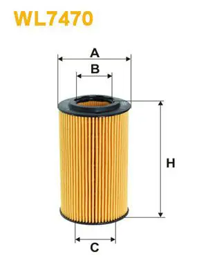 Eļļas filtrs WIX WL7470
