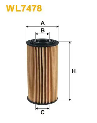 Eļļas filtrs WIX WL7478