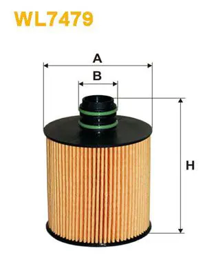 Eļļas filtrs WIX WL7479