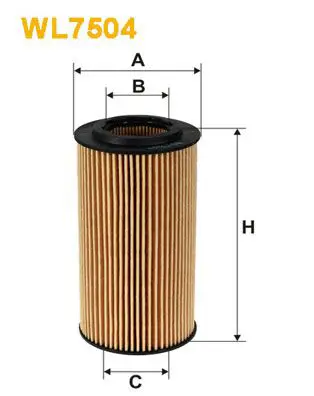 Eļļas filtrs WIX WL7504