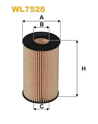 Eļļas filtrs WIX WL7528