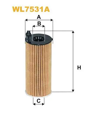 Eļļas filtrs WIX WL7531A