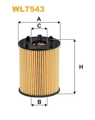 Oil Filter WIX WL7543