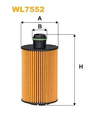 Oil Filter WIX WL7552