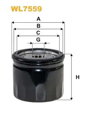 Oil Filter WIX WL7559
