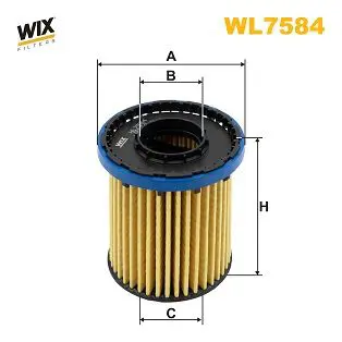 Oil Filter WIX WL7584