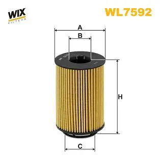 Oil Filter WIX WL7592