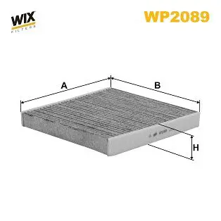 Filtrs, Salona telpas gaiss WIX WP2089