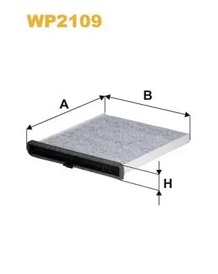 Filter, cabin air WIX WP2109