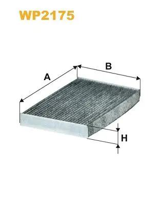 Filter, cabin air WIX WP2175
