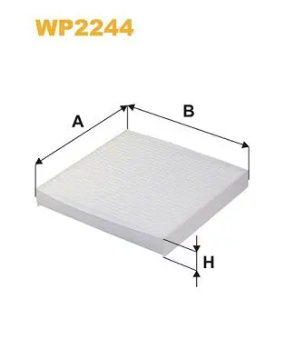 Filter, cabin air WIX WP2244