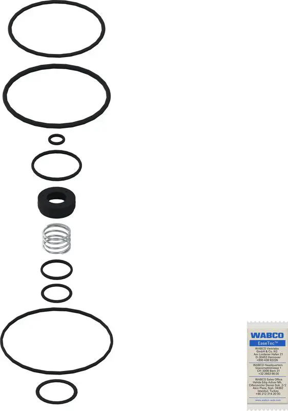 Remkomplekts, Paātrinātājsūknis Wabco 9730110002