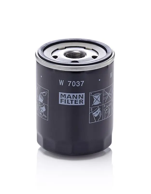 Handler.Part Oil filter MANN W7037 1