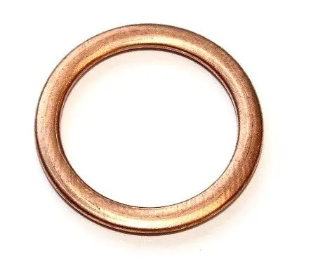 Handler.Part Seal, oil drain plug Elring 813087 1