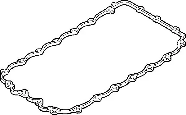 Handler.Part Gasket, wet sump Elring 138430 1