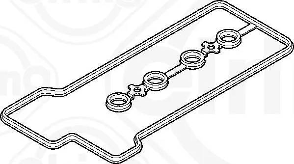 Handler.Part Gasket, cylinder head cover Elring 182130 1