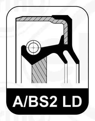 Handler.Part Shaft seal, manual transmission Elring 222830 2