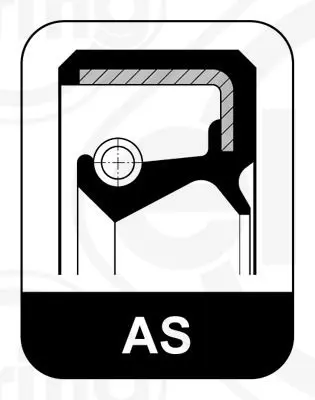 Handler.Part Shaft seal, oil pump Elring 247260 2