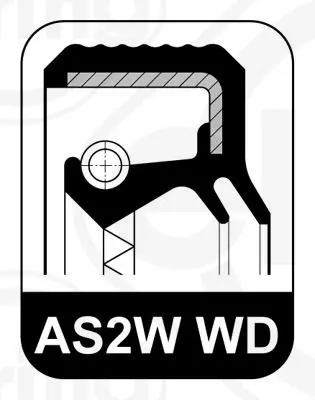 Handler.Part Shaft seal, wheel hub Elring 046094 2