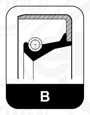 Handler.Part Seal ring Elring 024074 2