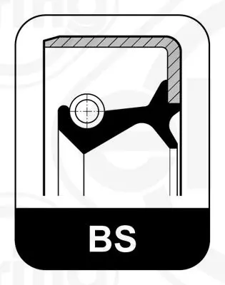 Handler.Part Shaft seal, wheel hub Elring 039926 2