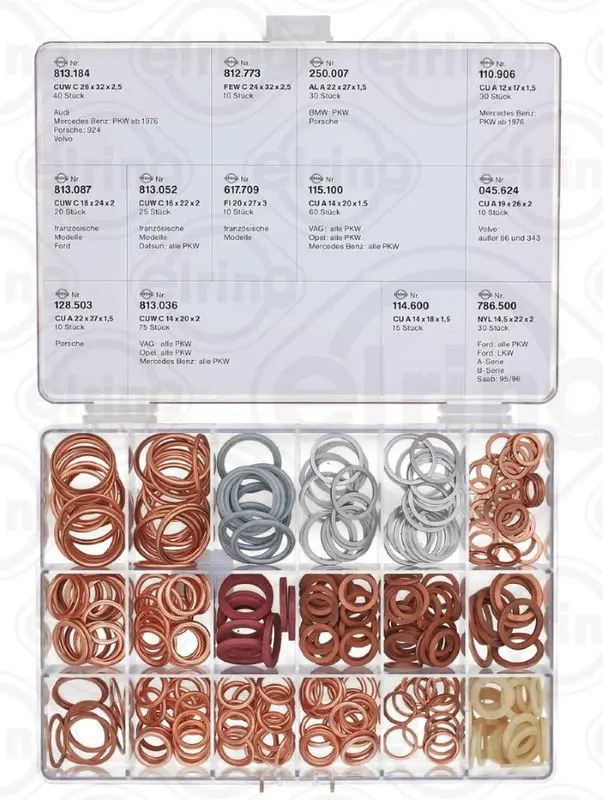 Handler.Part Seal ring kit Elring 017736 5