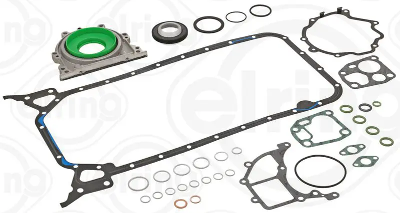 Handler.Part Gasket set, crank case Elring 092010 1