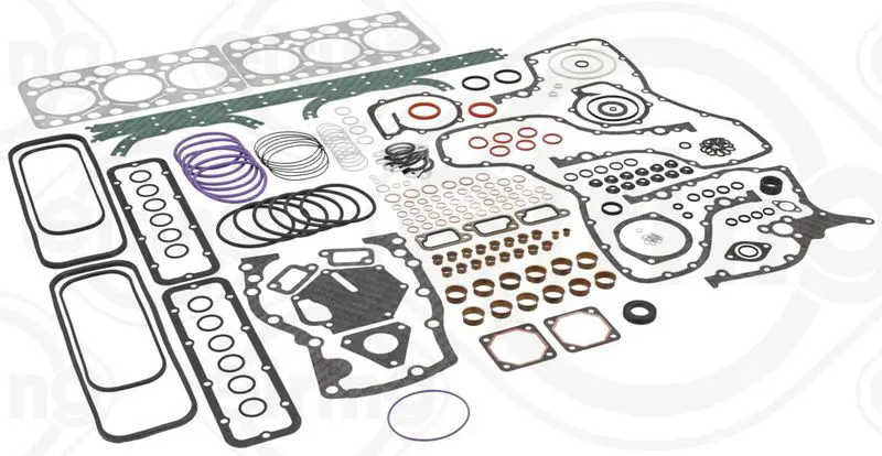 Handler.Part Full gasket set, engine Elring 109798 1