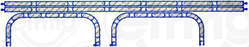 Handler.Part Gasket, wet sump Elring 175024 1