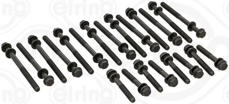 Handler.Part Bolt kit, cylinder head Elring 374180 1