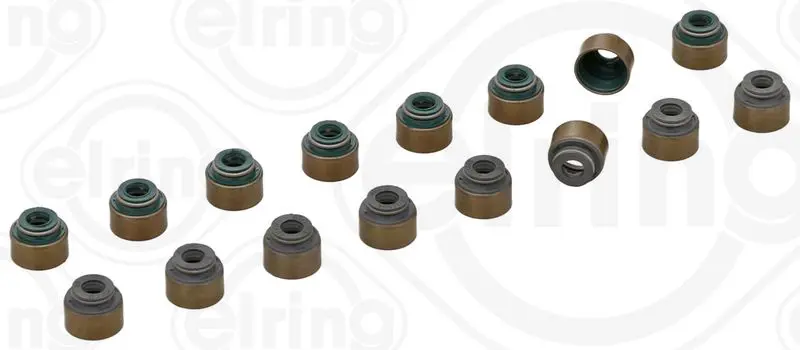 Handler.Part Seal set, valve stem Elring 569740 1