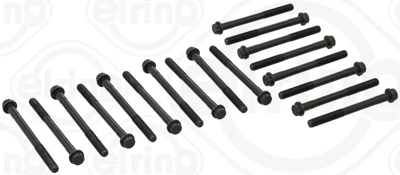 Handler.Part Bolt kit, cylinder head Elring 708250 1