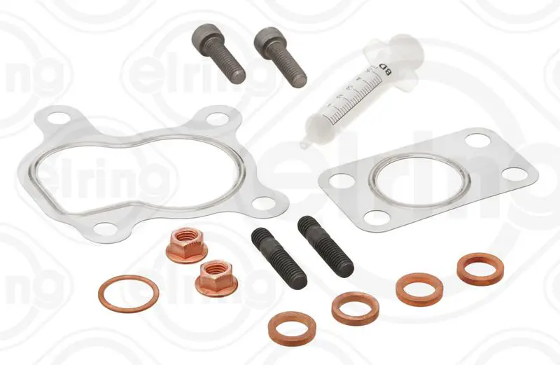 Handler.Part Mounting kit, charger Elring 714590 1