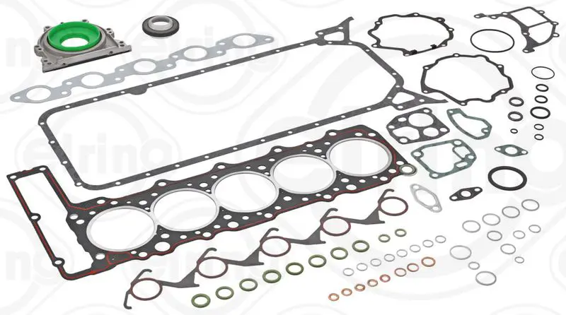 Handler.Part Full gasket set, engine Elring 746411 1